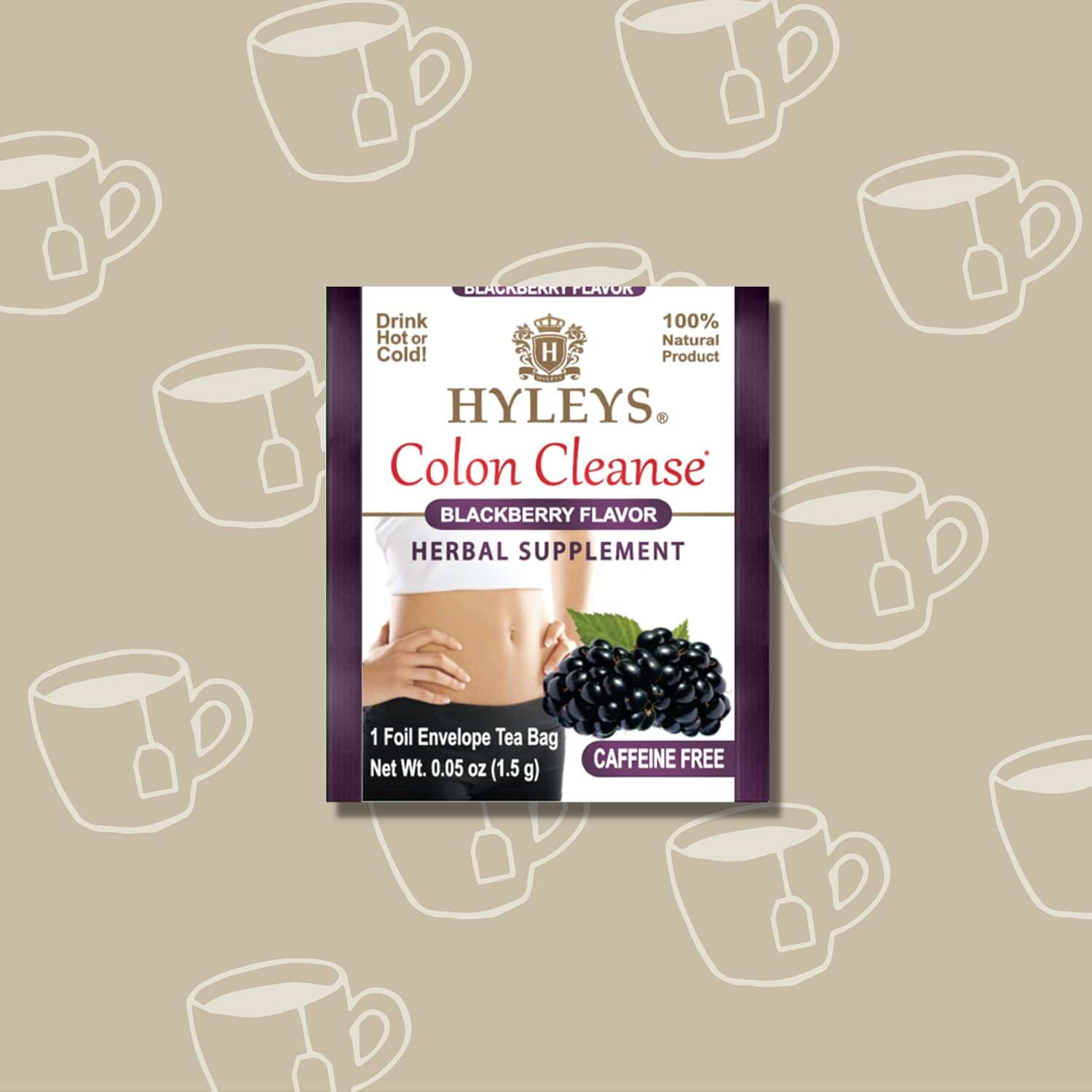 HYLEYS Colon Cleanse Očista střev - Složení